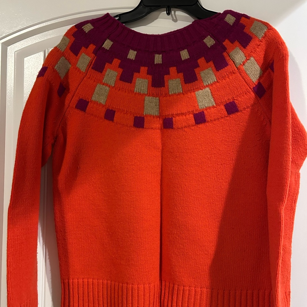 Colorful Geometric Pattern Sweater